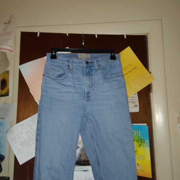 EVERLANE the original cheeky jean BLUE 26 cropped - Picture 7 of 12